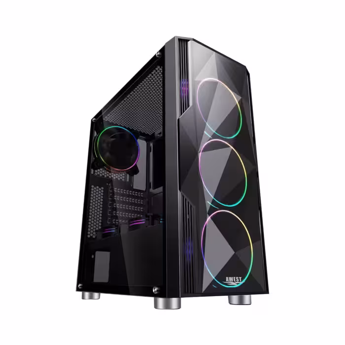 سیستم گیمینگ i5 12400F/16GB D4/SSD M2 1TB/RX580  مدل 1262