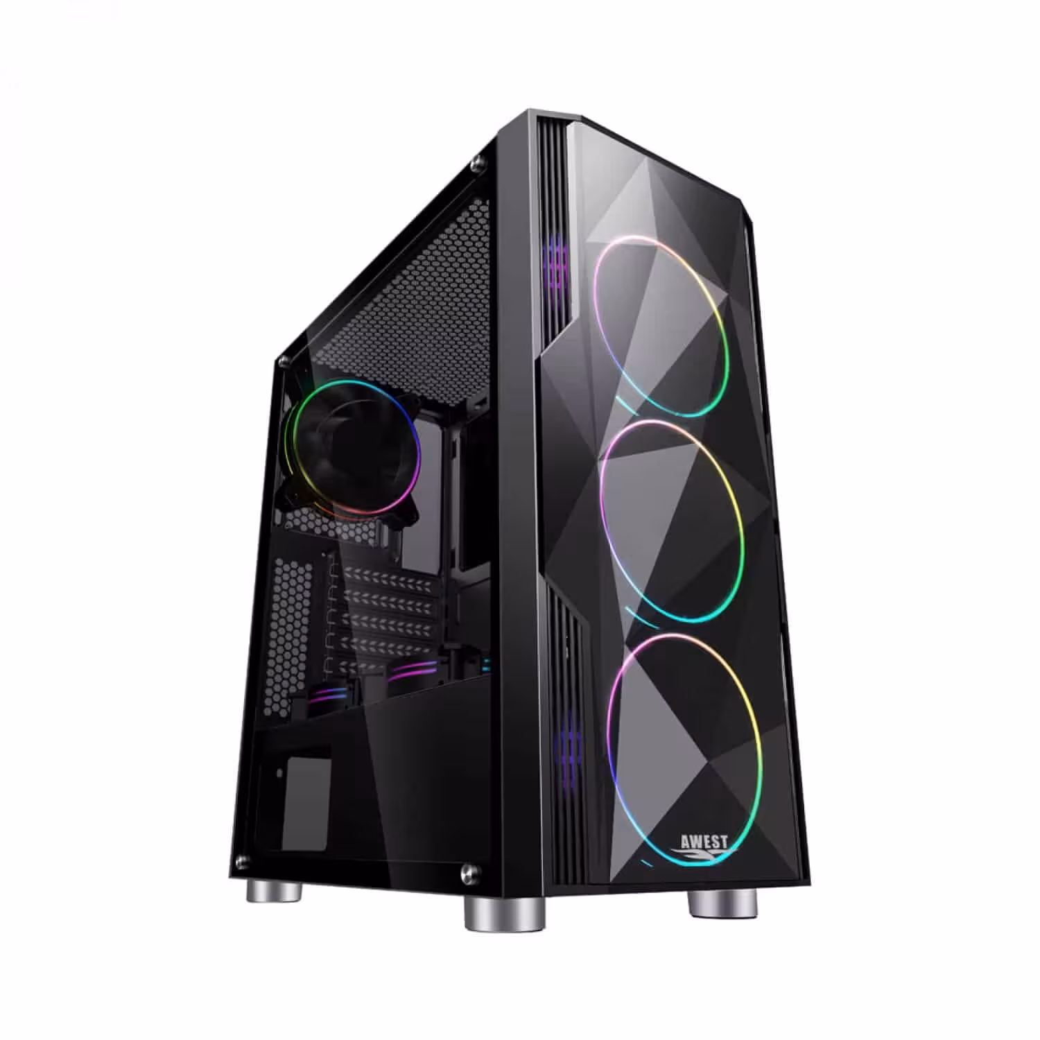 سیستم گیمینگ i5 12400F/16GB D4/SSD M2 1TB/RX580  مدل 1262