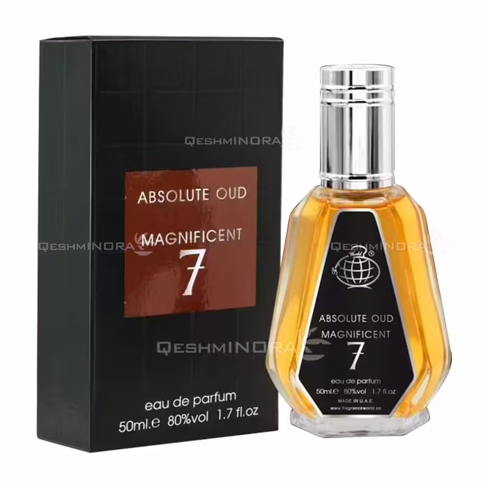 ادوپرفیوم 50 میل ابسولوت عود مگنیفیسنت 7 فرگرانس ورد Absolute Oud Magnificent 7 Fragrance World