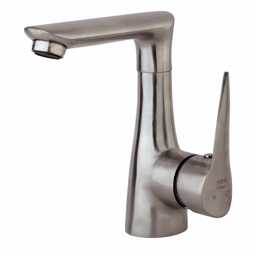 شیر روشویی رابیت راسان (کروم مات )