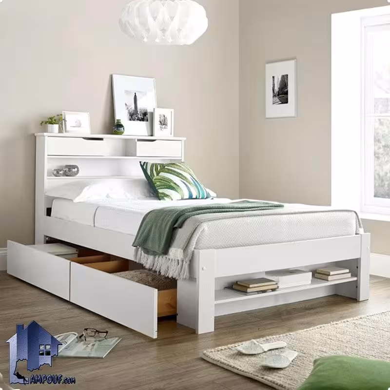 تخت خواب یک نفره SBJ211