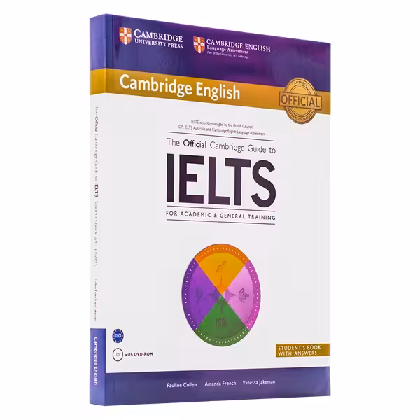 The Official Cambridge Guide To Ielts for Academic &amp; General Training آفیشیال کمبریج گاید تو آیلتس آکادمیک اند جنرال