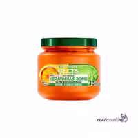 ماسک مو ترمیم کننده گارنیر Garnier Keratin Hair Bomb Repairs حجم 320 میلی لیتر