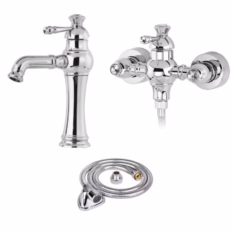 ست شیرآلات کسری مدل شهیاد مجموعه 3 عددی