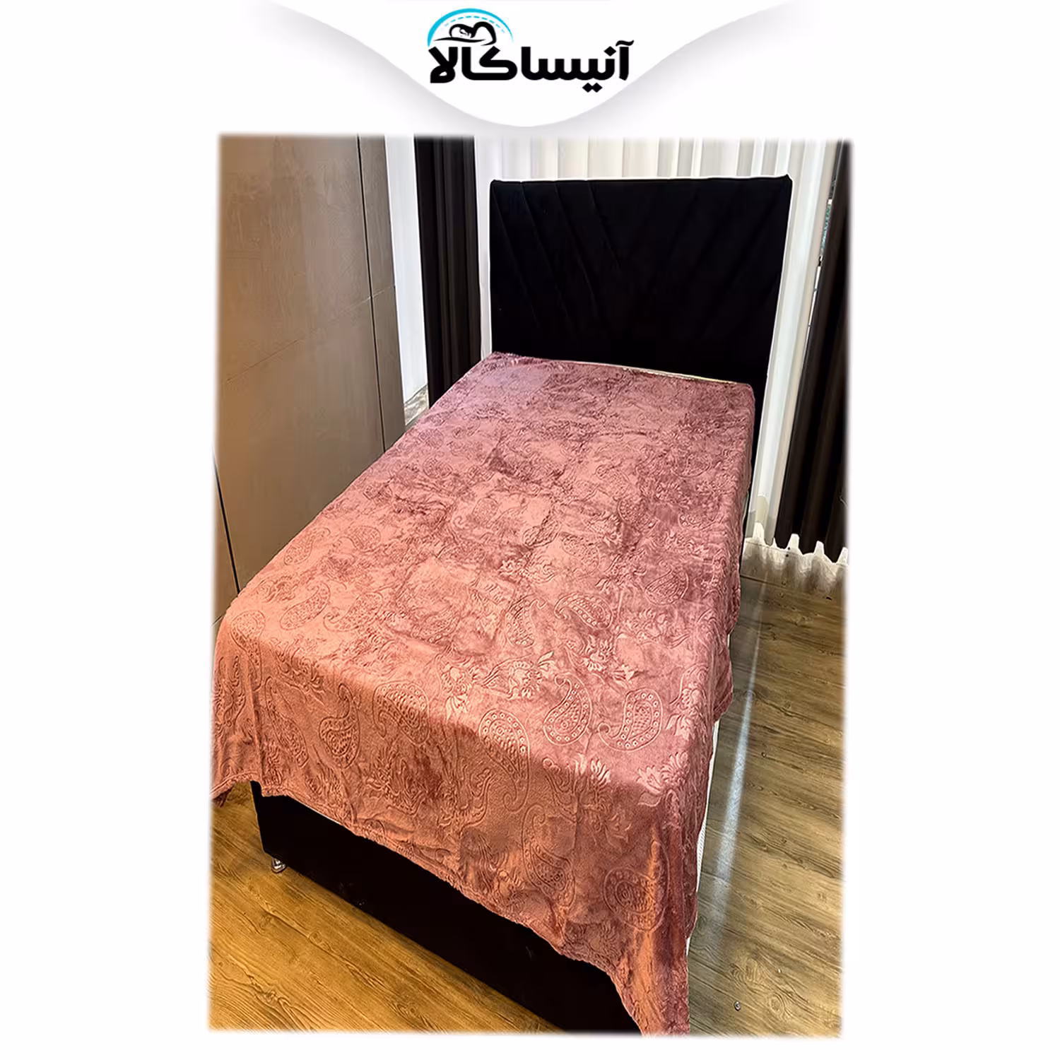 پتو کارولین مدل ژله ای کد 02 سایز 150×220 سانتی متر