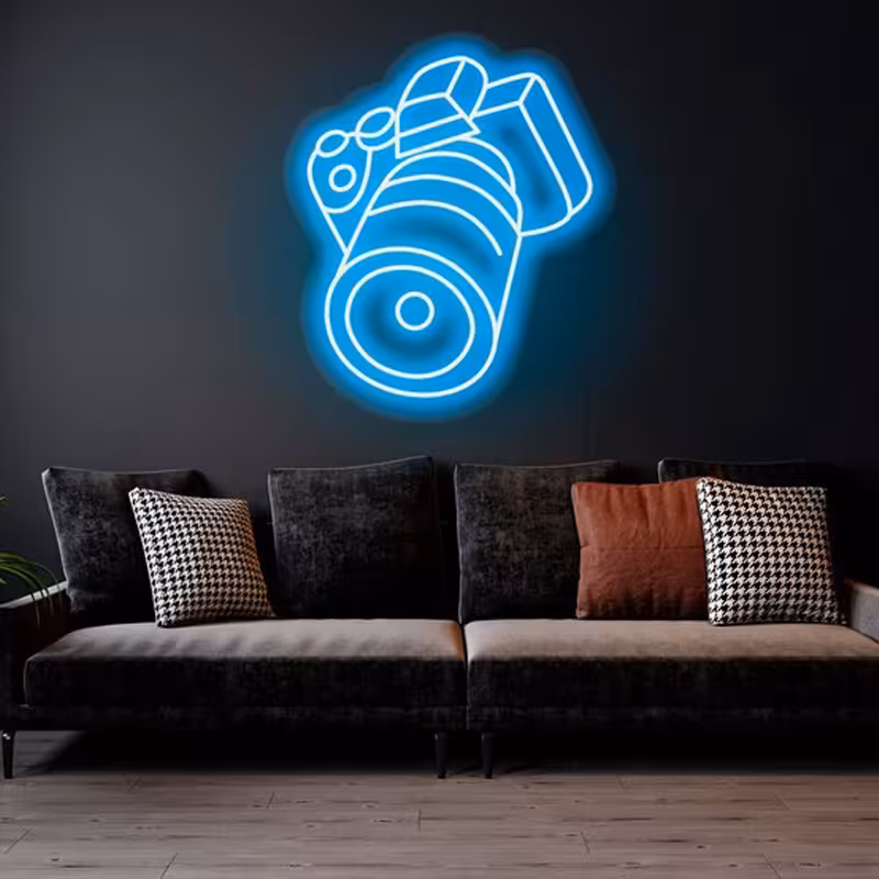 تابلو نئون عکاسی کد PIC004