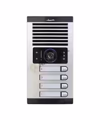 پنل آیفون تصویری 4 واحدی عمودی مدل 1086FD الکتروپیک