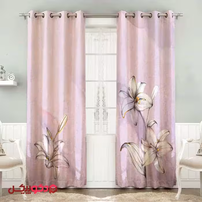 پرده تصویری گل لیلیوم BD1459