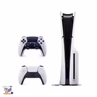 باندل کنسول بازی سونی مدل پلی استیشن 5 اسلیم استاندارد دیسک خور 2016 اروپا   دسته دوال سنس اج