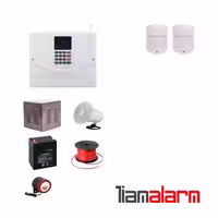 پکیج دزدگیر اماکن با سیم مدل مستر سیم کارتی و تلفنیM930H62