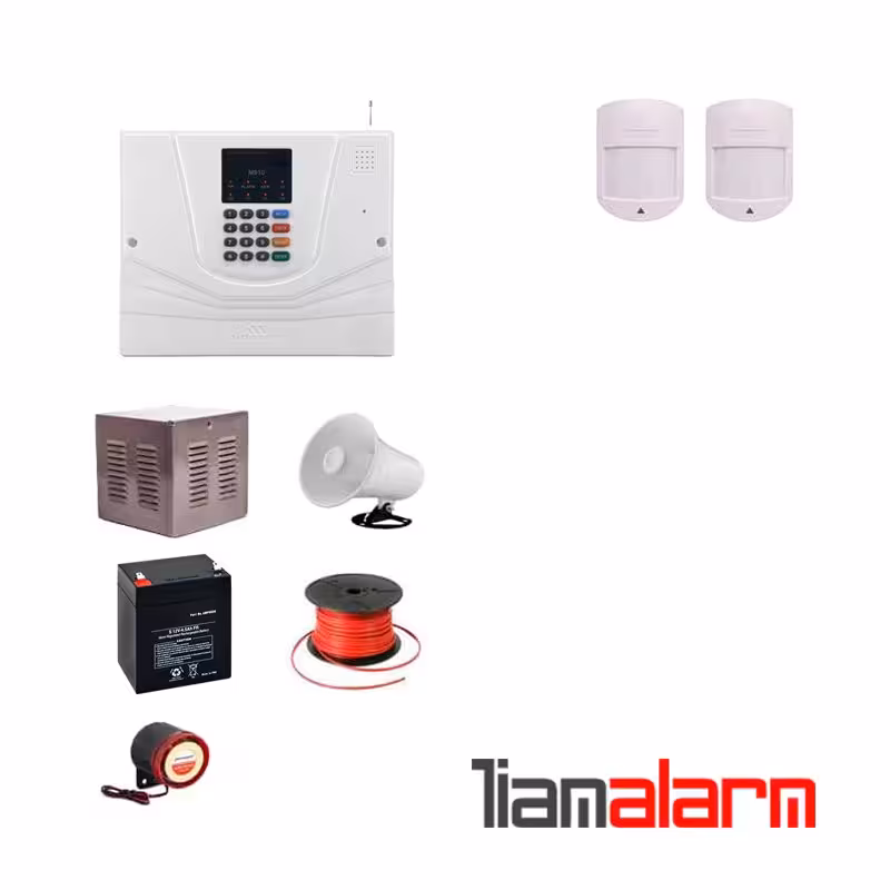 پکیج دزدگیر اماکن با سیم مدل مستر سیم کارتی و تلفنیM930H62