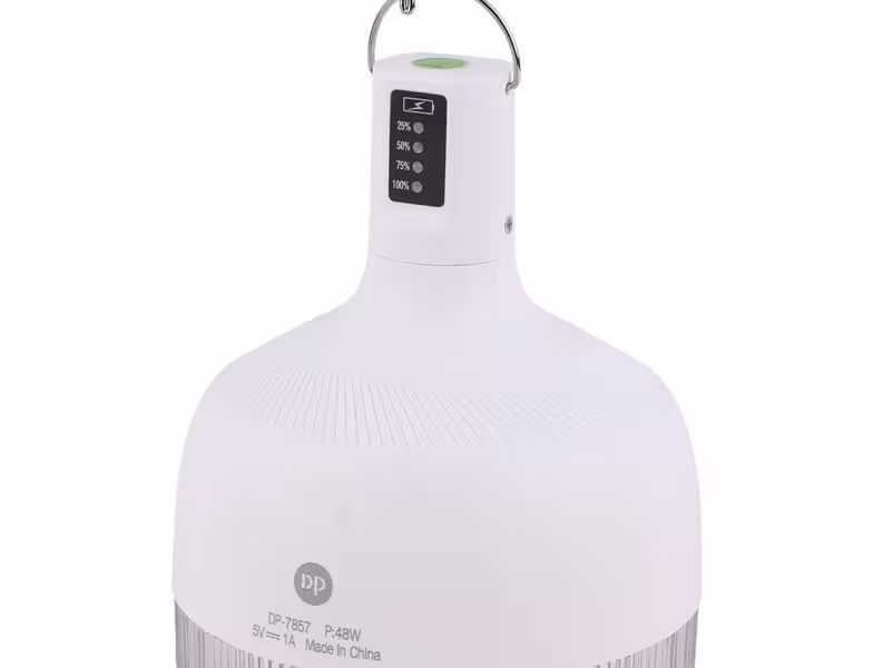 چراغ اضطراری شارژی دی پی مدل DP-7857 ظرفیت 48 وات مهتابی
