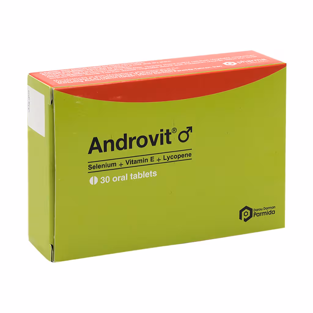قرص آندروویت دارو درمان پارمیدا 30 عدد | Darou Darman Parmida Androvit