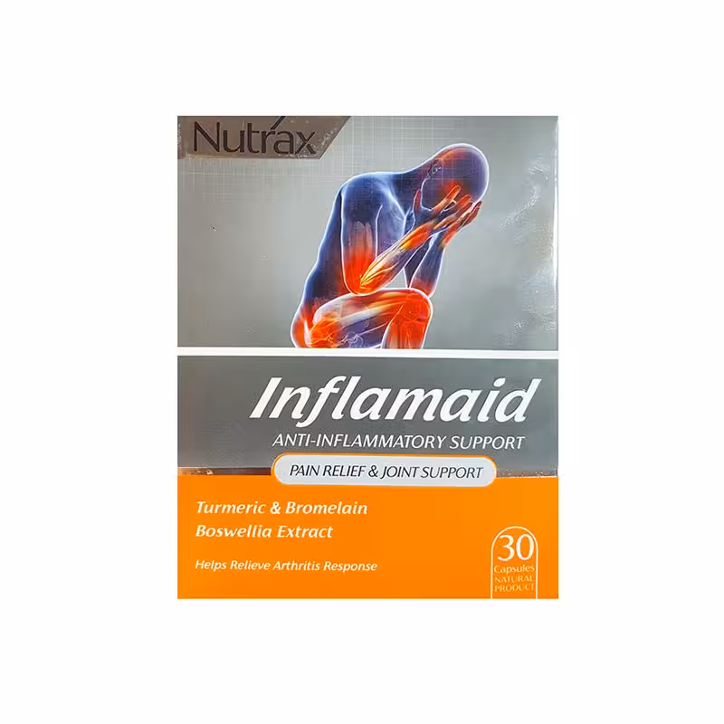 نوتراکس کپسول  اینفلامید فرآورده طبیعی کاهش التهاب مفاصل 30 عددی