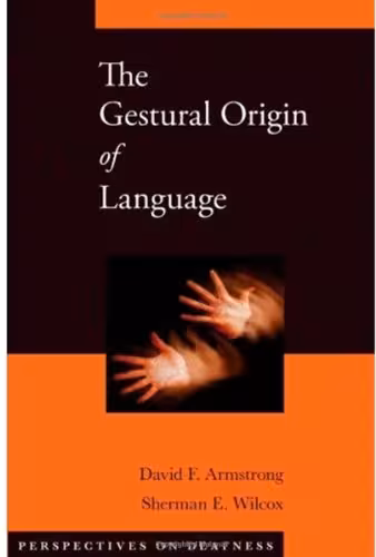 خرید و دانلود نسخه کامل کتاب The Gestural Origin of Language (Perspectives on Deafness)