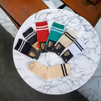 جوراب ساقدار کش انگلیسی 2 خط کبریتی