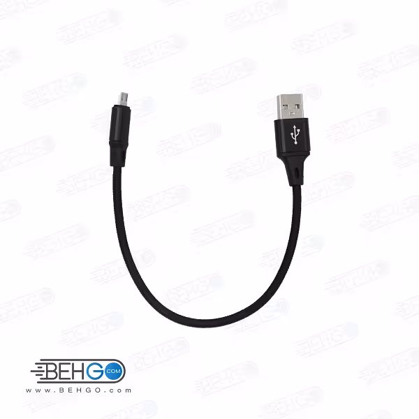 فست کابل سریع میکرو یو اس بی کنفی کوتاه مناسب پاوربانک Original power bank cable micro usb cable