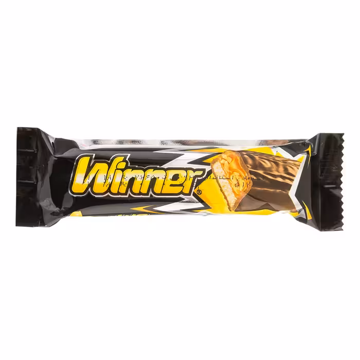 شکلات وینر مغز بادام زمینی 40 گرمی شیرین عسل