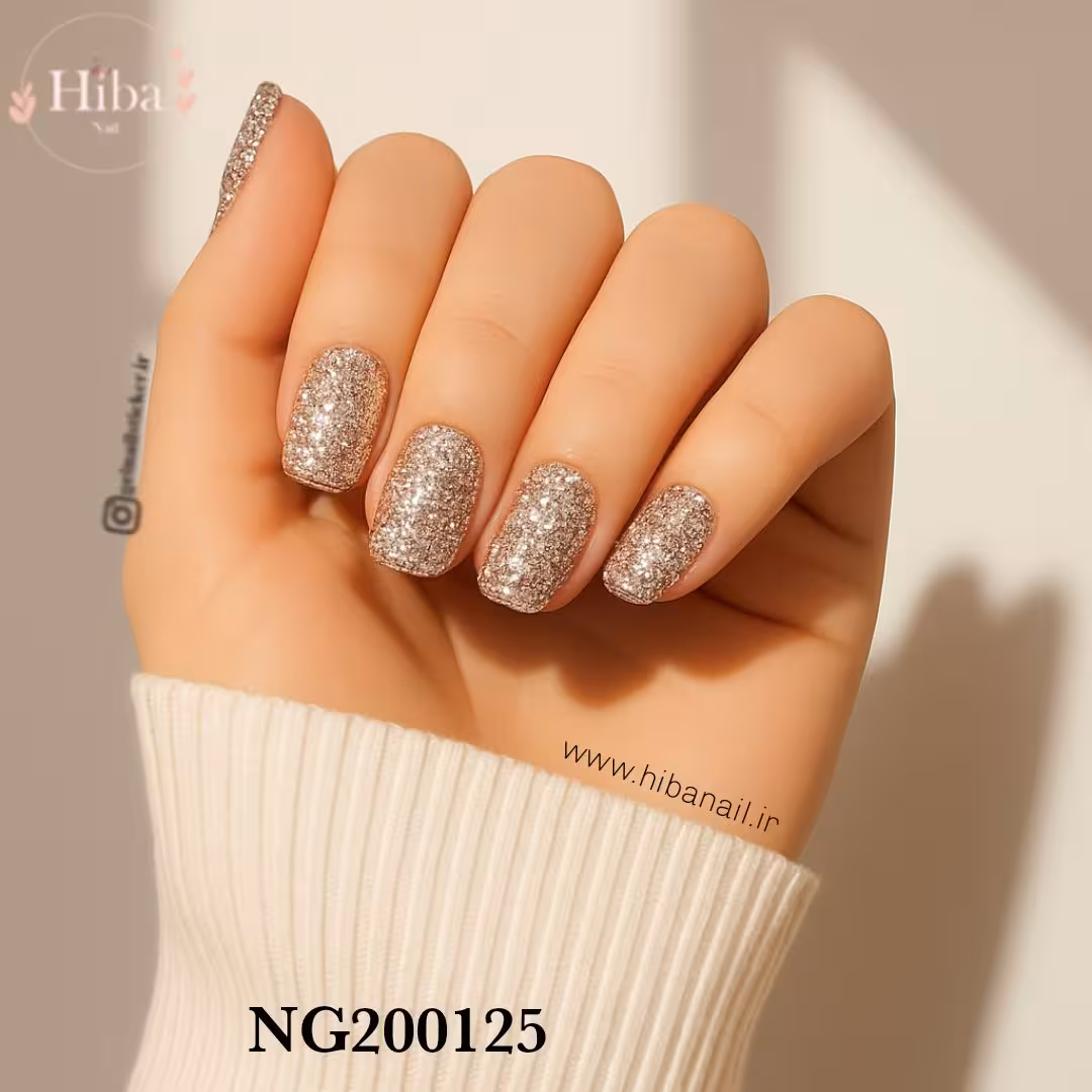استیکر ژله ای کاشت ناخن (نیل رپ)_کد NG200125