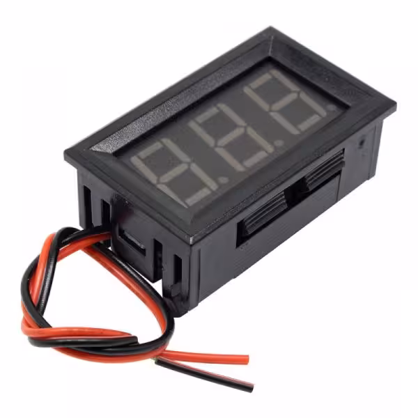 ولت متر قابدار آبی 0.56 اینچ 100V-0