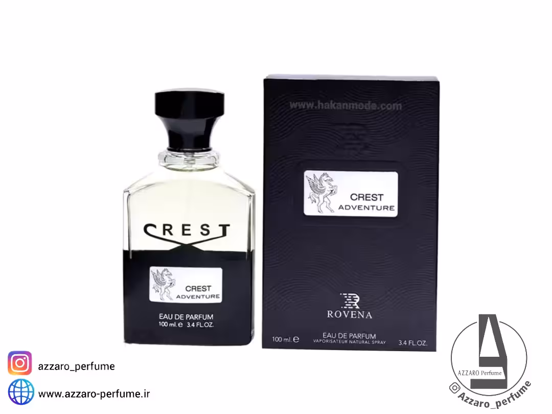 ادکلن مردانه روونا Crest Adventure رایحه کرید اونتوس حجم 100 میل