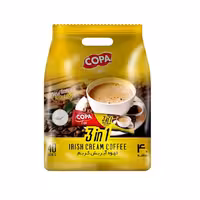 قیمت و خرید قهوه فوری آیریش کریم 3 در 1 کوپا بسته 40 عددی