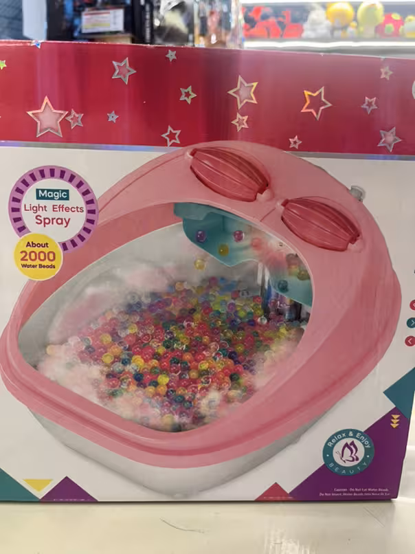 دستگاه اسباب بازی پدیکور پا shooting spa