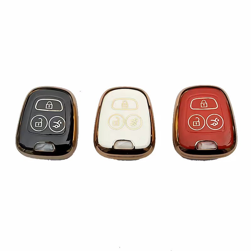 قاب سیلیکونی لوکس کربنی دنا (سه دکمه)