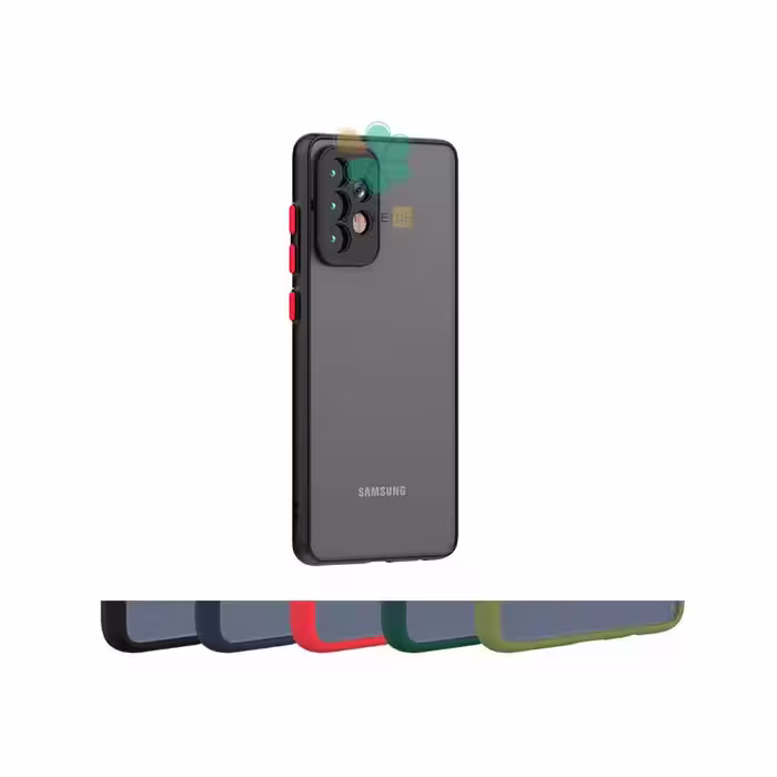 قاب گوشی سامسونگ Galaxy A53 5Gمدل پشت مات محافظ لنزدار