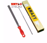 سوهان سه گوش “12 زبر و متوسط  آهن ساب (کرافت KRAFT)
