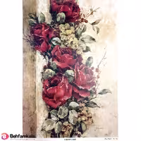 دکوپاژ برنجی(الیافی)پشت چسب دار ریچ کد 712