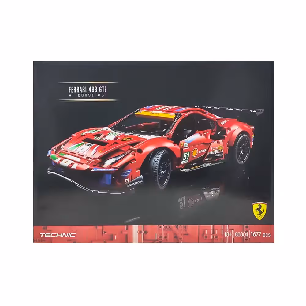 لگو فراری 1677 قطعه برند تکنیک کد NO.86004