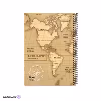 دفتر 100 برگ سیمی جلد سخت الیپون کد 05