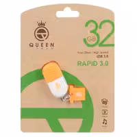 فلش مموری کوئین تک مدل RAPID USB 3.0 ظرفیت 32 گیگابایت