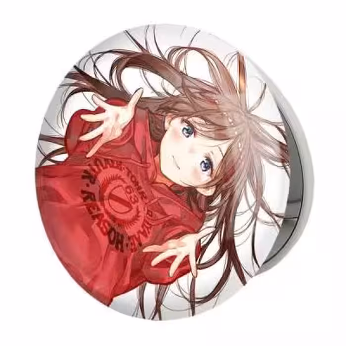 آینه جیبی خندالو طرح چیزورو ایچینوز انیمه کانوجواوکاری مدل تاشو کد 18183