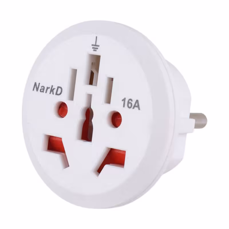 تبدیل برق 3 به 2 نارکد YH-005K 16A