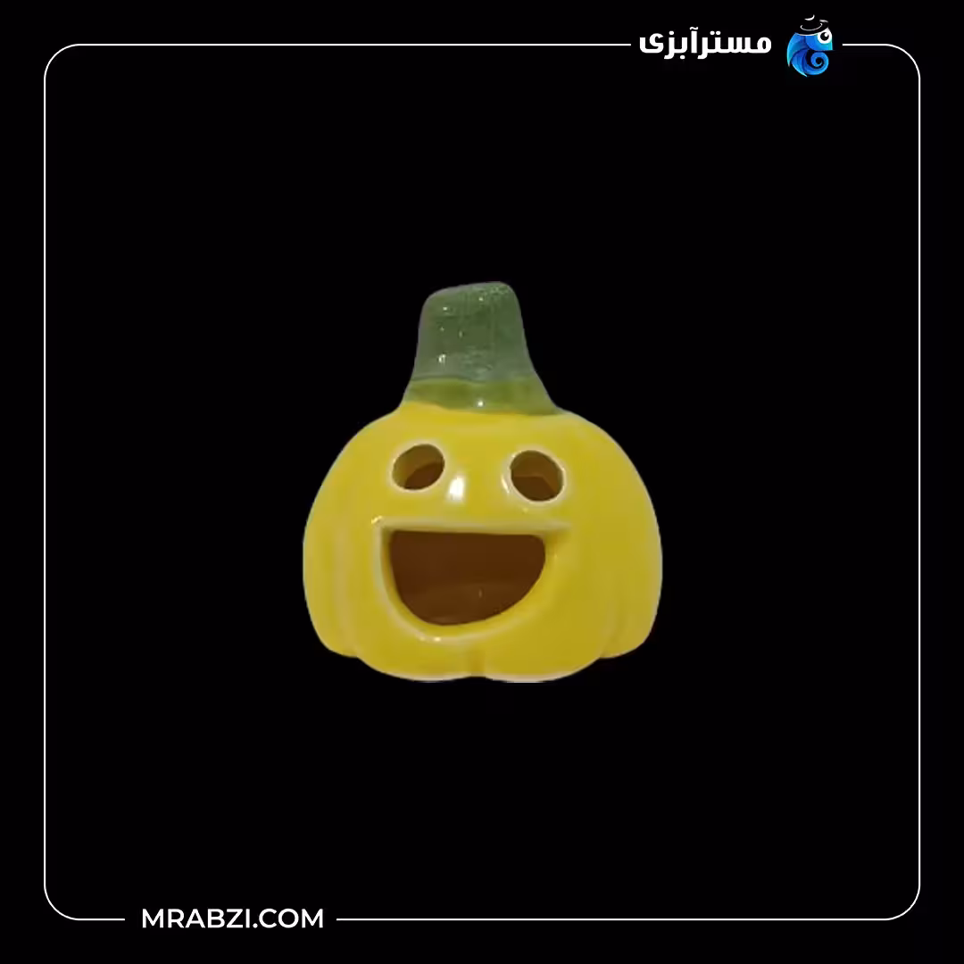 سفال رنگی کدو کوچک مدل mr31