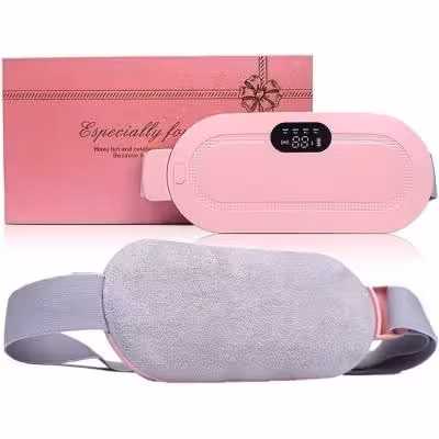 ماساژور قاعدگی گرم کننده شکم و کمر مدل Pink Plus 2025