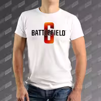 تیشرت مردانه طرح Battlefield 6 Fan Made Logo TS-927
