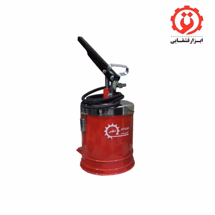 گریس پمپ سطلی 5 کیلویی اطلس
