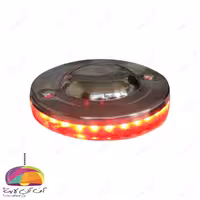 چراغ استخری روکار دور نور 3 وات استیل LEDMAN