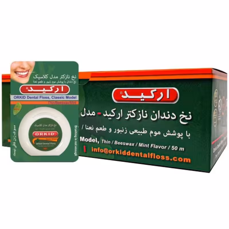 نخ دندان ارکید مدل کلاسیک بسته 20 عددی