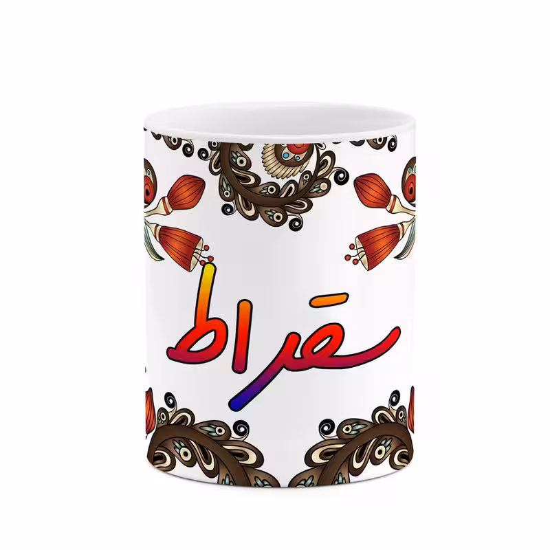 خرید ماگ-لیوان    اسم سقراط  سنتی گل و بته کد mgh45618