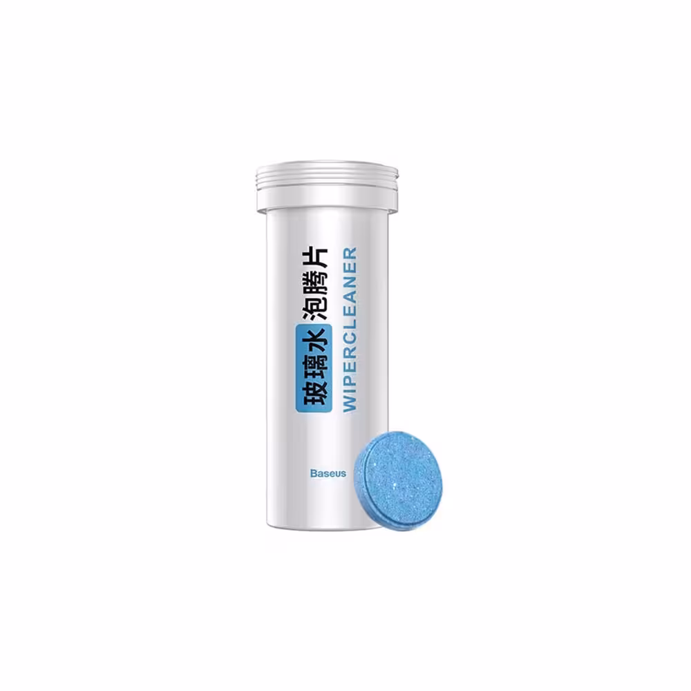 قرص تمیز کننده شیشه بیسوس Baseus Auto Glass Cleaner Effervescent Tablets CRBLS-02