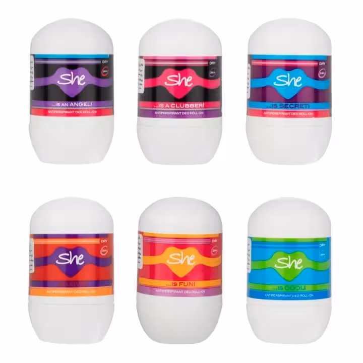 مام رول ضدتعریق شی SHE