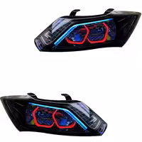 چراغ جلو اسپرت کوییک مدل 3D-WILD-RICE آبی یخی قرمز داخل فابریک بدون موتور دو عددی