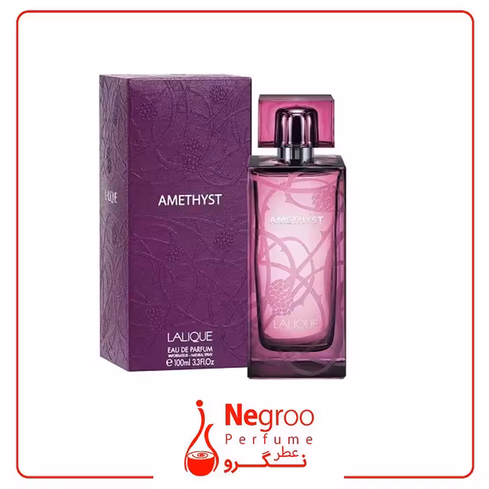 عطر لالیک آمیتیس (بنفش زنانه) سری قدیم 100 میل
