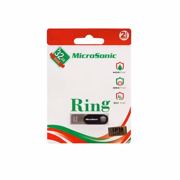 فلش مموری میکروسونیک RING USB2.0 ظرفیت 32 گیگابایت