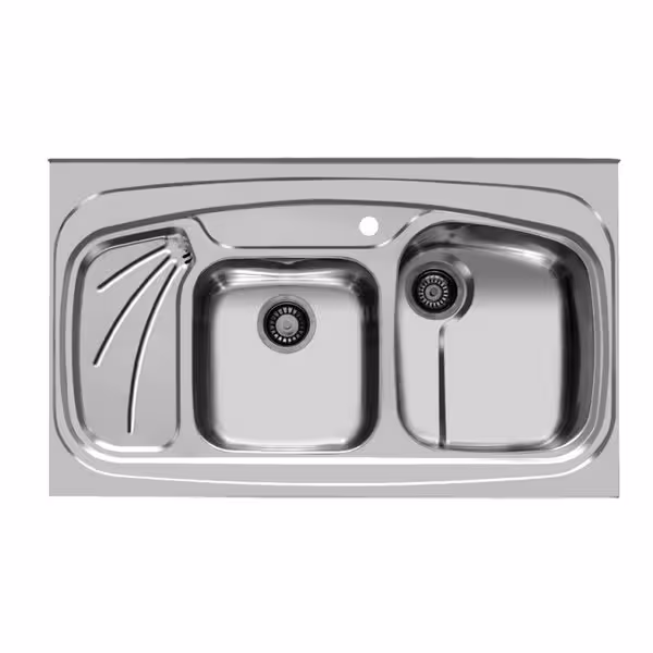 سینک ظرفشویی اخوان مدل 144 روکار