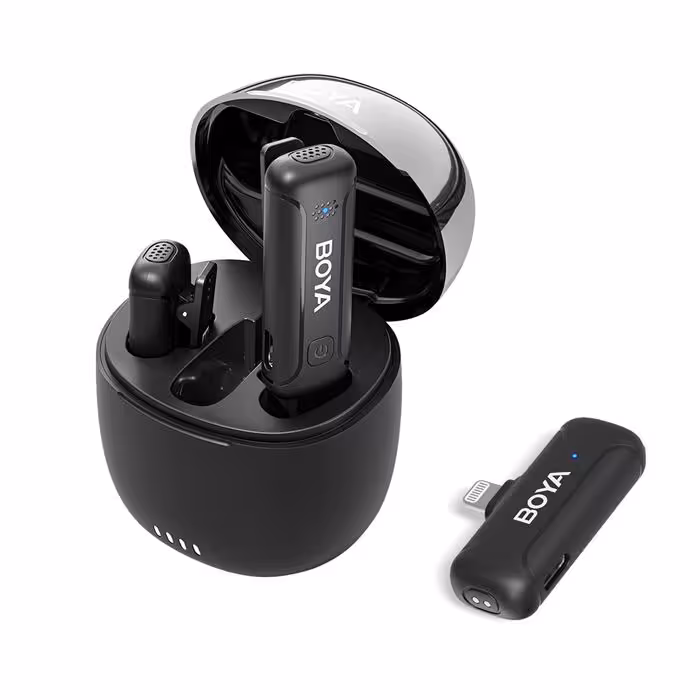 میکروفون یقه ای بی سیم بویا مدل BY-WM3T-D2 رابط Lightning